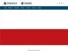 Tablet Screenshot of peralvit.com